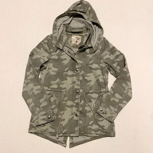 Triple  Five Soul Hooded Jacket Camo Ladies Size Small Coat